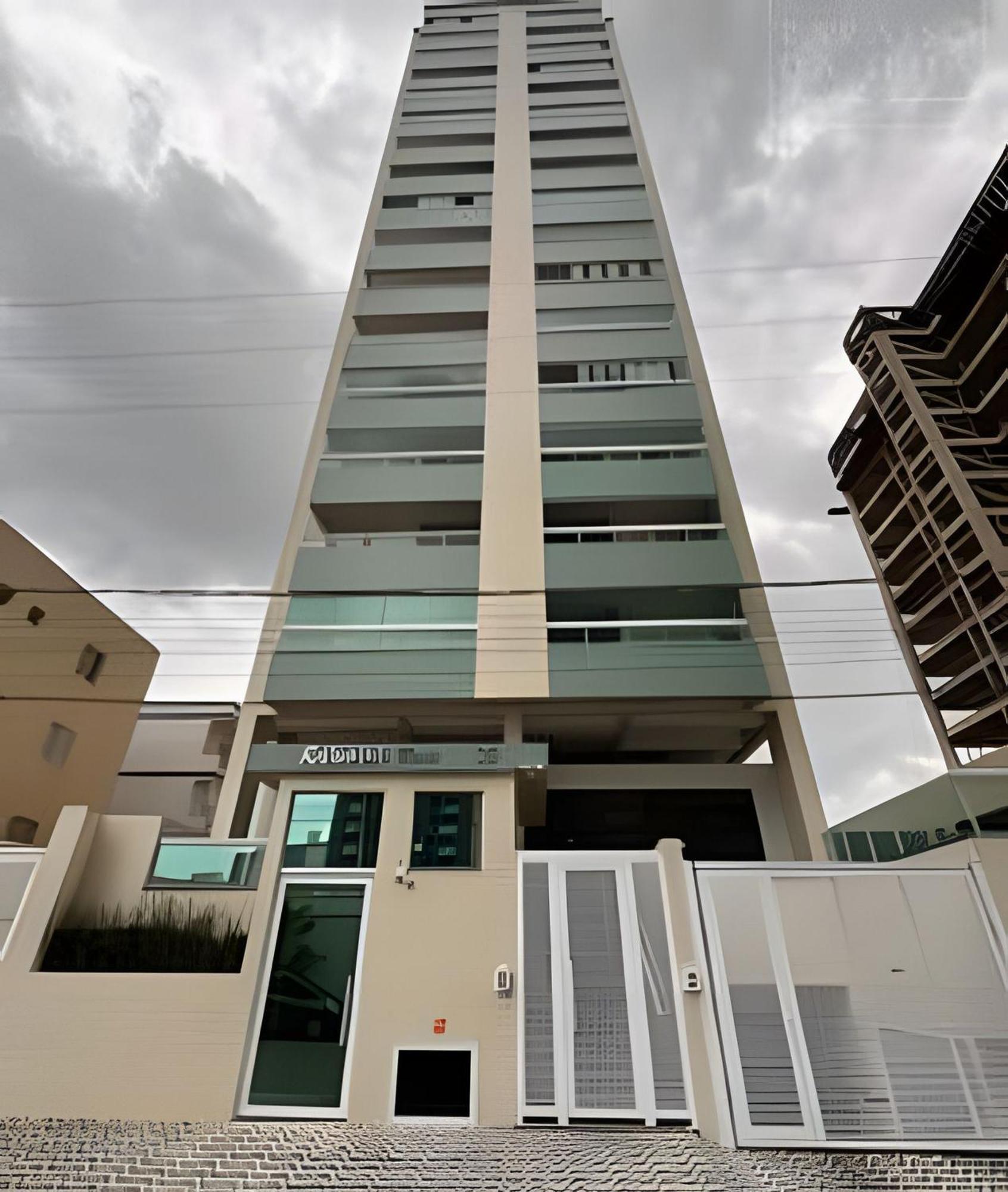 Apartamento Varanda E Churrasqueira Pe Na Areia Pg Praia Grande  Exterior foto