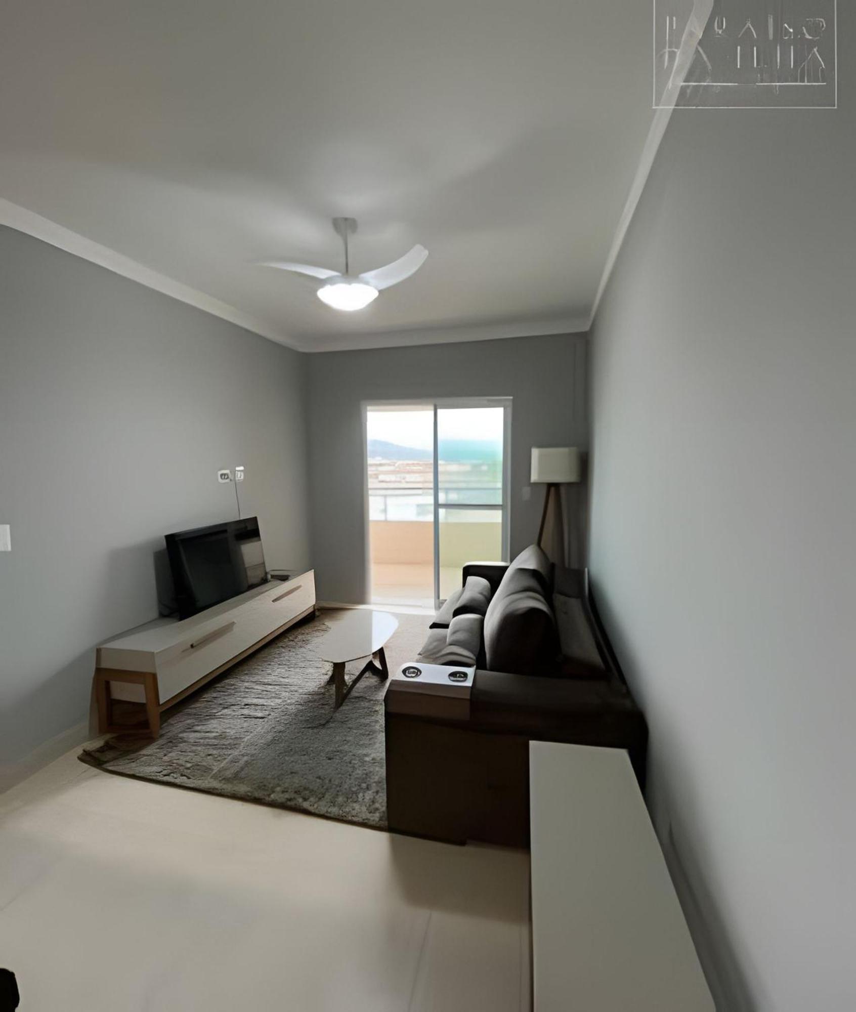 Apartamento Varanda E Churrasqueira Pe Na Areia Pg Praia Grande  Exterior foto
